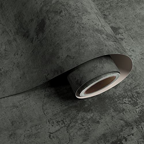 VaryPaper Papel Pintado Hormigon Gris Papel Adhesivo Para Encimera Cocina Papel Adhesivo Para Muebles Vinilo Papel Autoadhesivo Pared Baño Papel Autoadhesivo Pared Impermeable Dormitorio 40cmx200cm