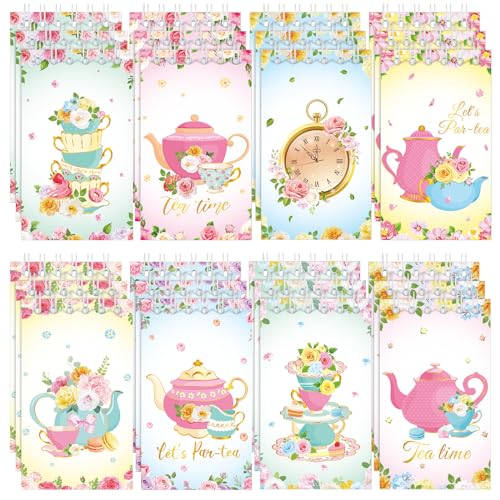 Carnets de notes de poche pour animer un goûter d'anniversaire ou une Tea Party
