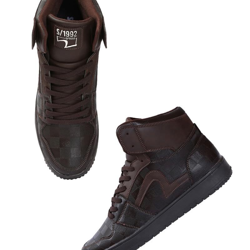 Image of Spykar Men Lace Up Sneaker Shoes
