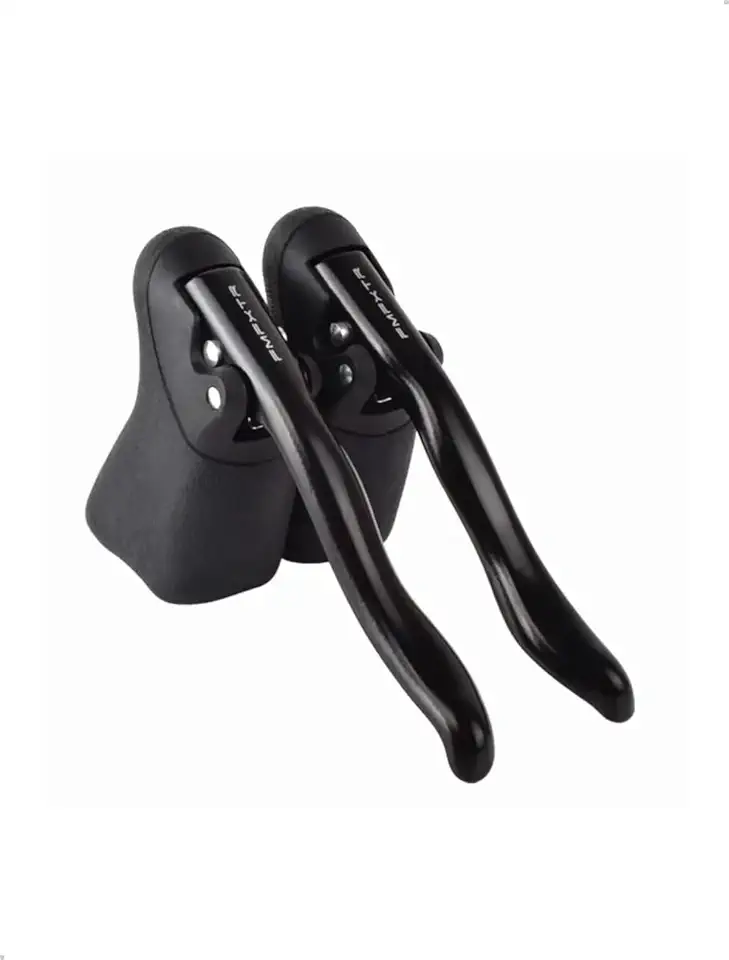 Manete De Freio Alavanca Bike Speed Road Alumínio Drop Caloi Preto