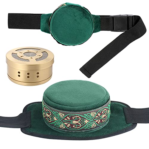PowerKing Tragbarer Moxibustion-Stick-Brennerhalter, Moxibustion-Brenner-Box mit Temperaturregelung für die Moxibustion-Therapie Akupunktmassage（Aluminium）