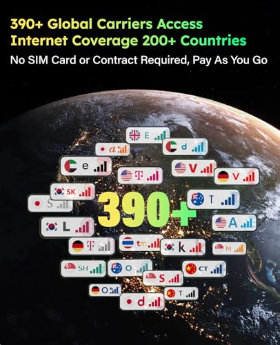 Image of GlocalMe MeowGo G40Pro 4G Mobile Hotspot Device with 10GB US /CA /MX Data 30 Days, Portable WiFi Hotspot for Travel in 200+ Countries, Pocket WiFi Hotspot, No SIM Card Needed, 10 Connected Devices