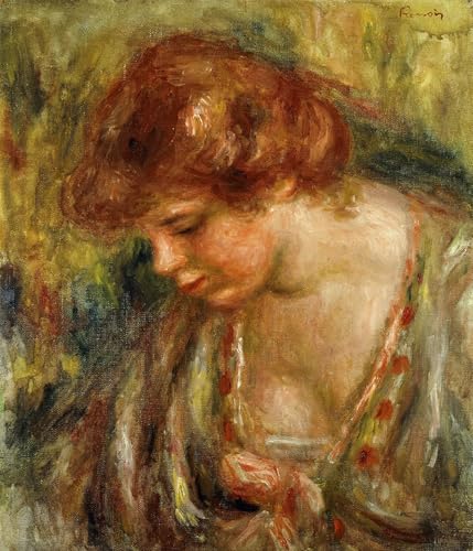Pinturas al óleo Clásicas de Renoir Cuadro Impresiones de Lienzo Andree para Dormitorio 60x90cm
