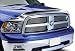 Razer Auto Truck Front Air Deflector Triple Chrome Plated Hood Guard Bug Deflector for 09-15 Dodge RAM 1500