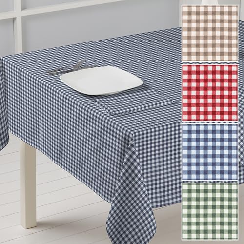 B BARCELOHOGAR Mantel Jacquard Vichy