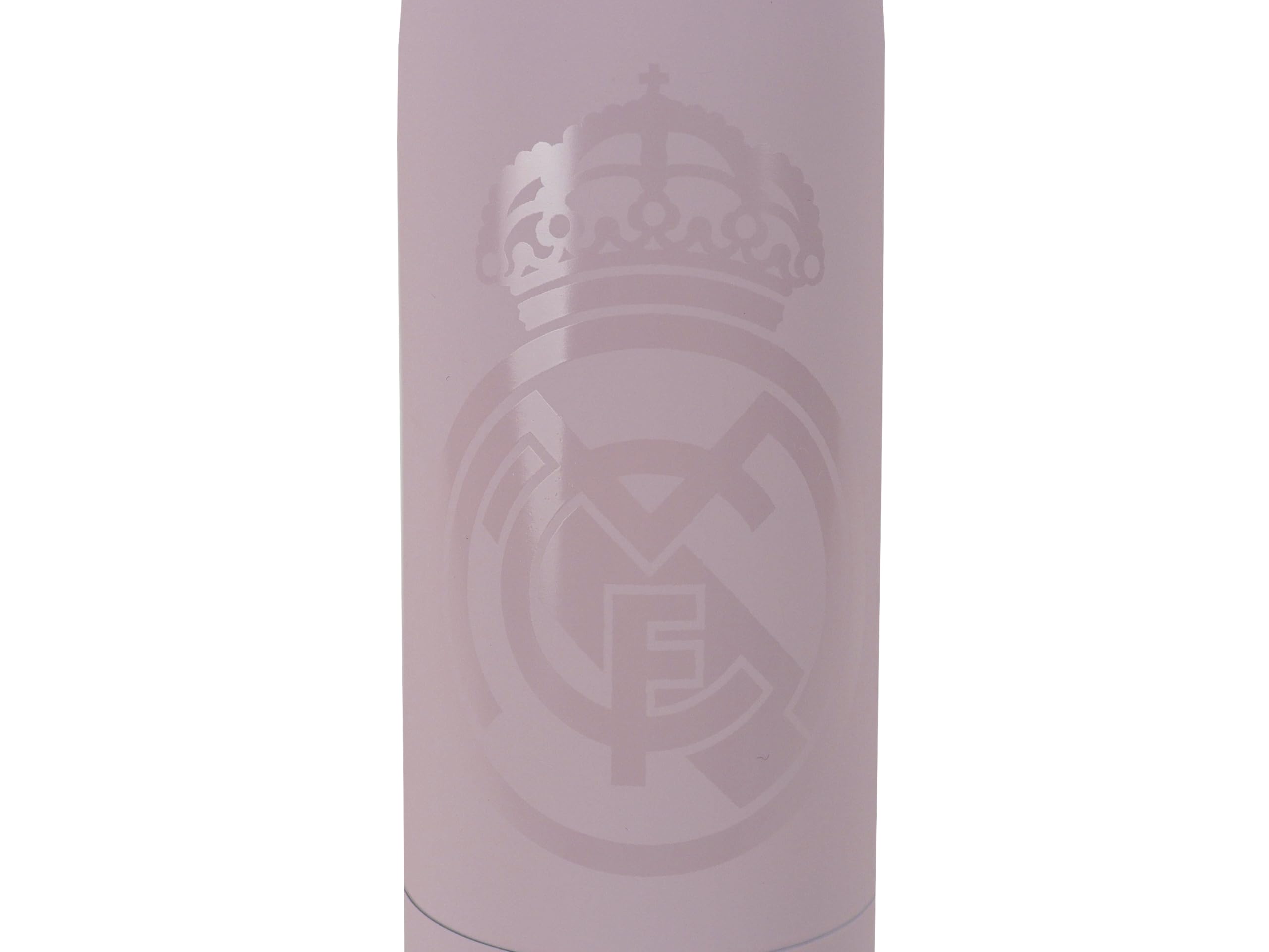 Gourde Real Madrid En Acier Inoxydable – 550 Ml – Bouchon Hermétique – Officiel – Noir – CYP Brands