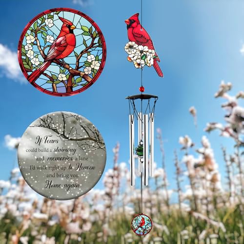 Image of ASTARIN Personalized Wind Chimes Outdoor Large Deep Tone,Large Customized Wind Chimes for Outside Tuned Relaxing Soothing Low Bass,Memorial Windchimes Sympathy