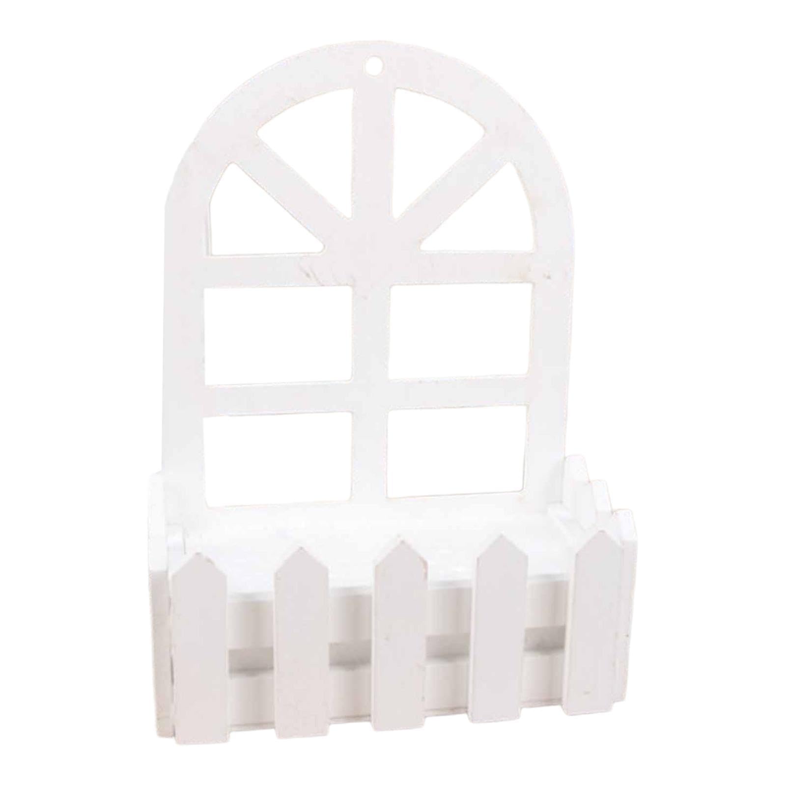 Bnf® Wooden Picket Fence Artificial Flower Pot Fence for Garden Farmhouse Wedding Round Head|Home & Garden|Yard, Garden & Outdoor Living|Garden Fencing|Fence Panels-image-44