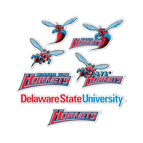 Desert Cactus Delaware State University Sticker Hornets Vinyl Decals Laptop Water Bottle Car Scrapbook Sheet T2 (Type 2)