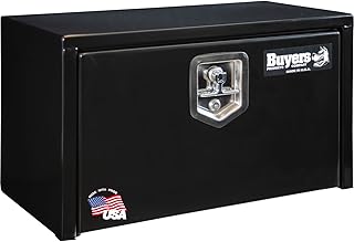 Buyers Products 1703350 Black Steel Underbody Truck Tool Box