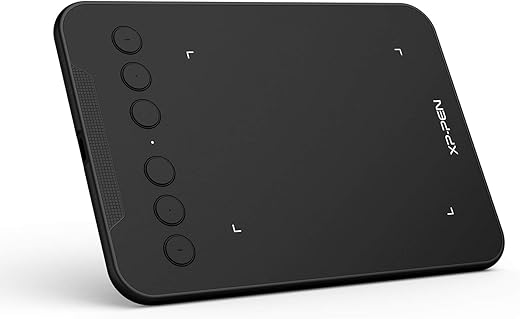 XP-PEN Deco Mini 4 Graphics Tablet cm x cm Pen Tablet with 8192 Levels Pressure Sensitivity Battery-Free Stylus, 6 Customizable Shortcut Keys &…