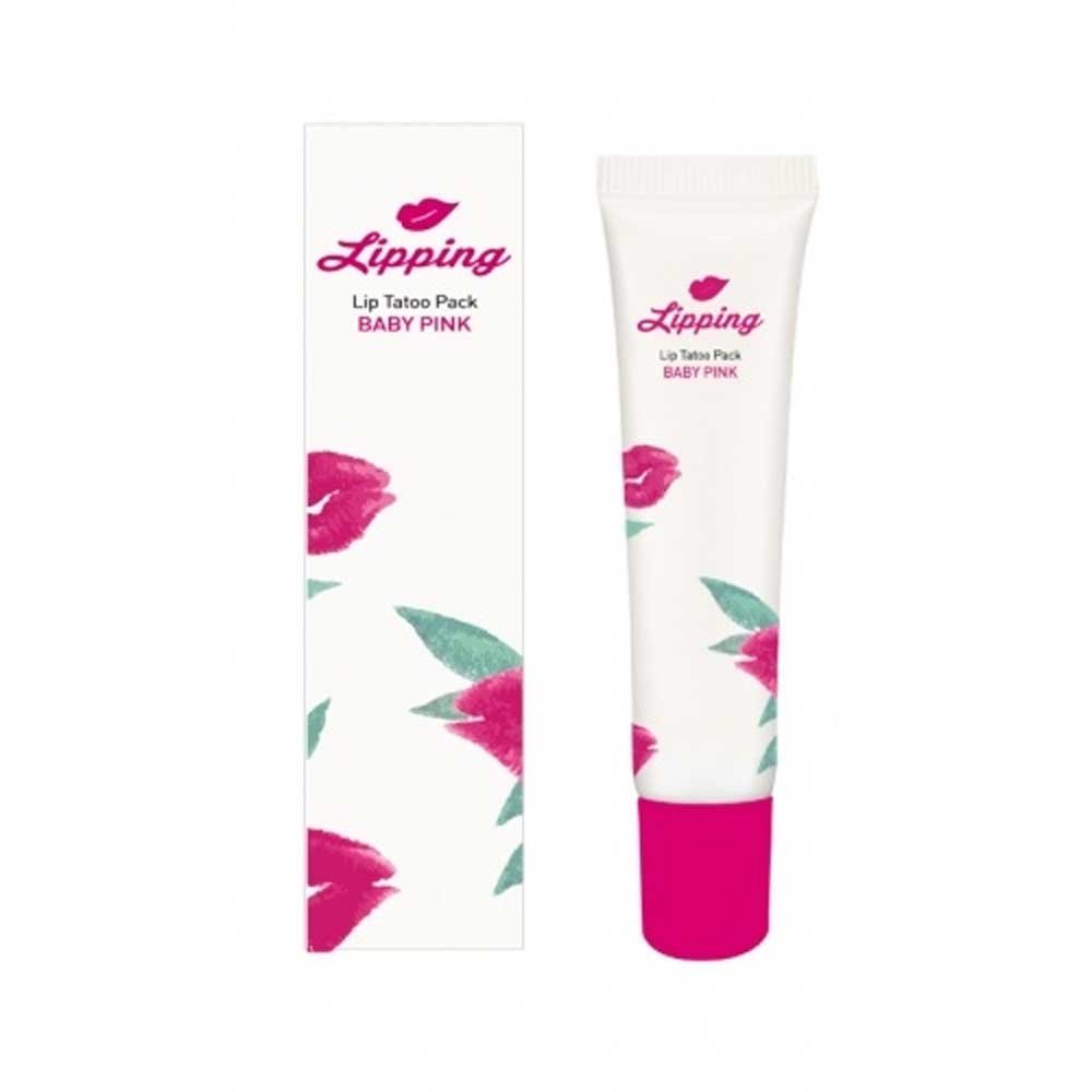 Lipping Lip Tatoo Pack Tint Pack 15g Mad Red Rose Pink Baby Pink Soda Peach Glam Balm Lipgloss Moist Smooth Nutritionsupply (Mad Red)