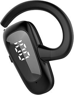 ouvido sem fio para telefones celulares,Conjunto cabeça condução com 365 dias tempo espera - Fones ouvido condução ar adequados para condução troncos,