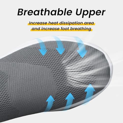 Image of BQQ Men's Slip-On Sneakers Lightweight Non Slip Walking & Workout Shoes Breathable Casual Tennis Shoes