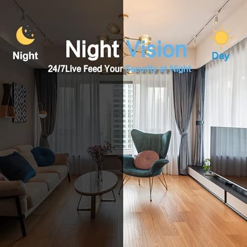 Jukllezan Neruyinso Hidden Camera Detectors,Hd1080P Wifi Camera Nanny Cam For Home Office Security Camera With Motion Detection Night Vision #TOP2