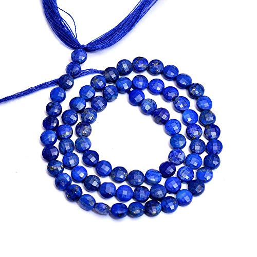 Perles lapis lazuli bleu nuit pour imaginer des bracelets d'été faits main