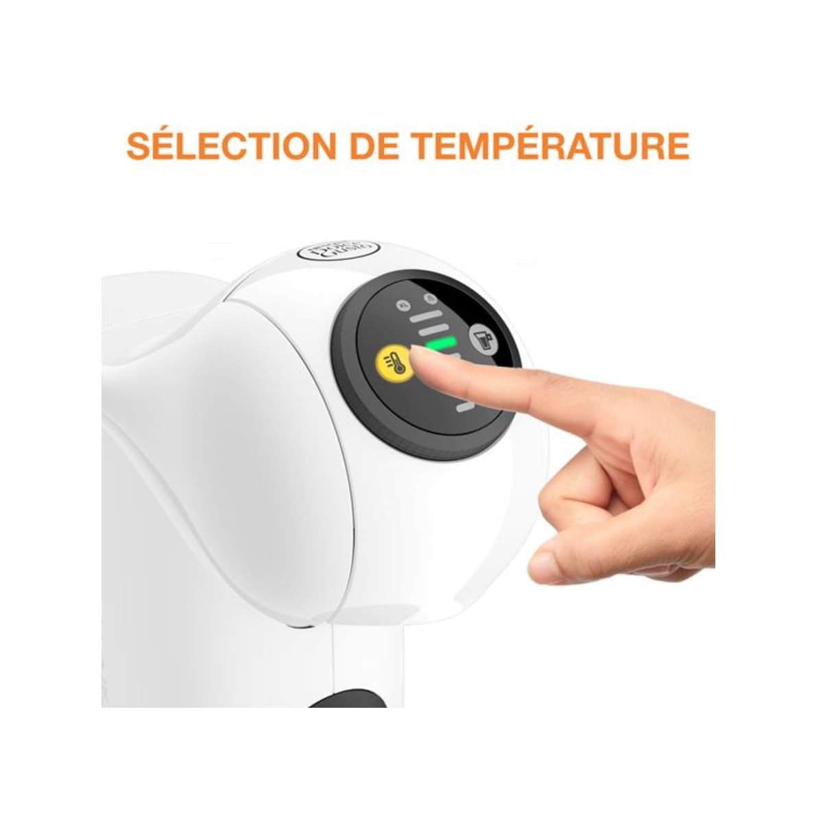 Cafetière à dosette Krups Nescafé Dolce Gusto Genio S YY5215FD 1500 W Blanc