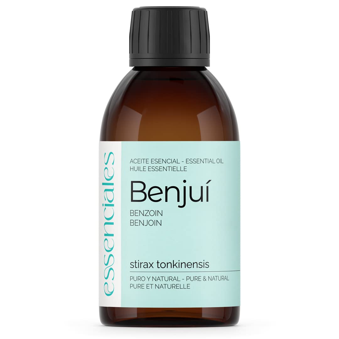 ESSENCIALES Olejek eteryczny z benzoli 200 ml – 100% czysty i naturalny – aromat otoczkowy – idealny do dyfuzora, relaksu i aromaterapii