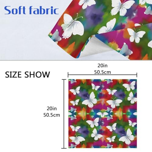 Servilletas de Tela Multicolores Pack x6 20x20 in miniatura 6