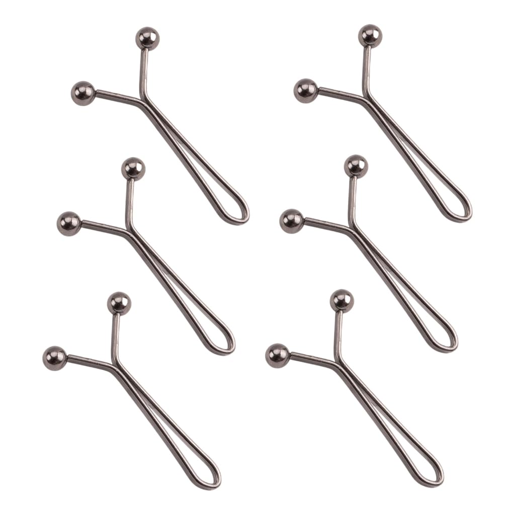 KINSPON 6pack Tightening Waistband Tightener Loose Jeans Pants Clips Couple Buckles For Jeans Skirts And Casual Wear