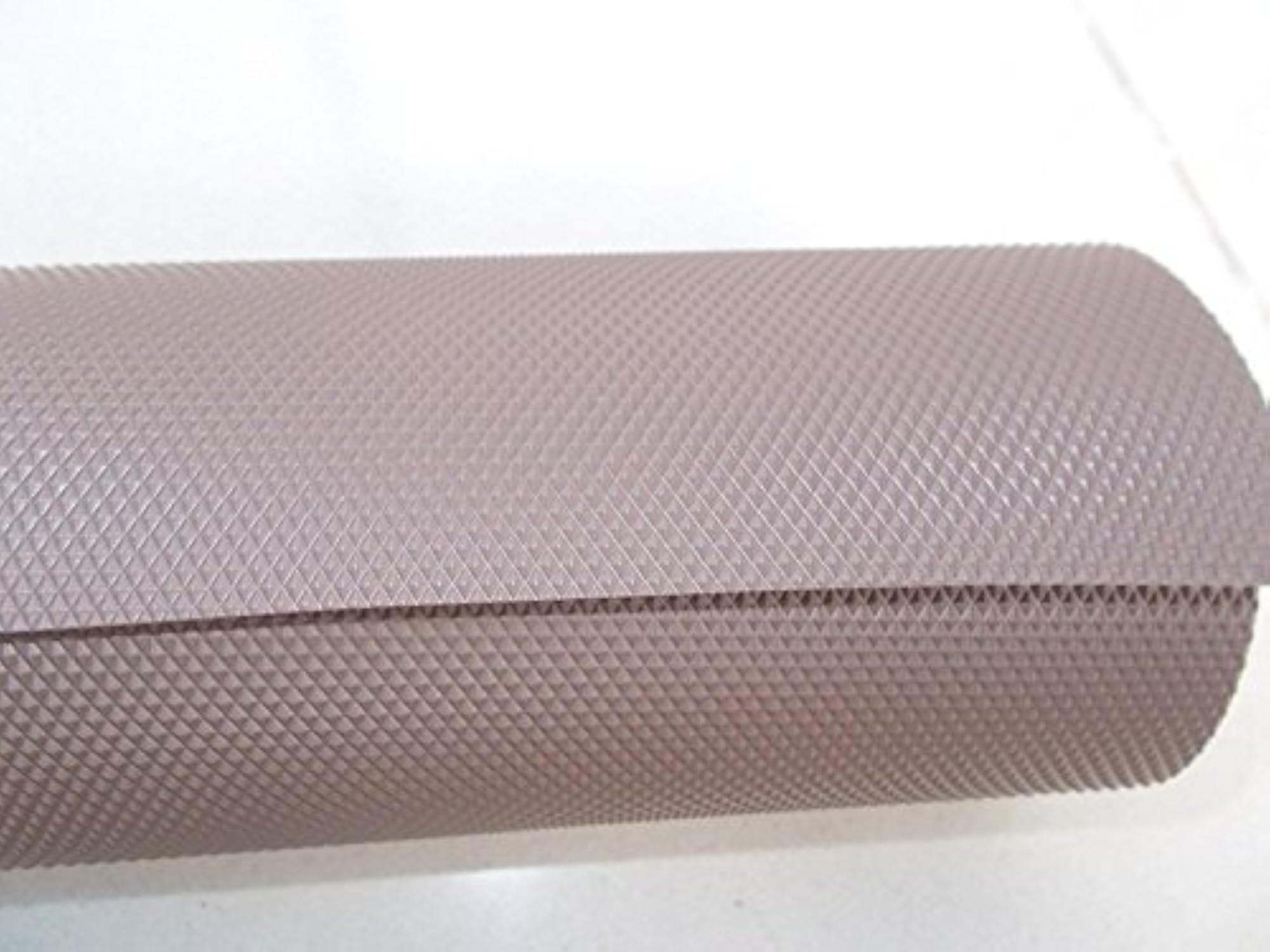 PVC Multipurpose Textured Anti-Slip Mat, Brown