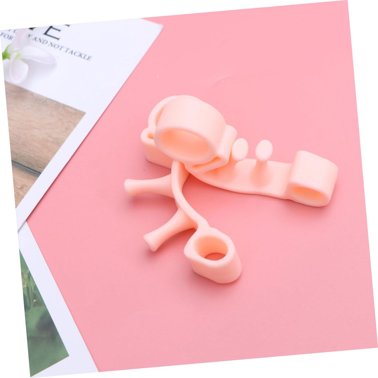 Hallux Relief Toe Corrector Pads Toe Separators Snail Shape Sebs Material Comfortable Washable