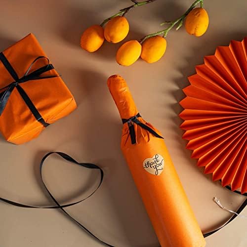 20 Sheets of Orange Tissue Paper-20"x30"(50cmx75cm)-Gift Wrapping Paper- Acid Free-Kids Art and Craft Wrapping Paper Sheets. Orange