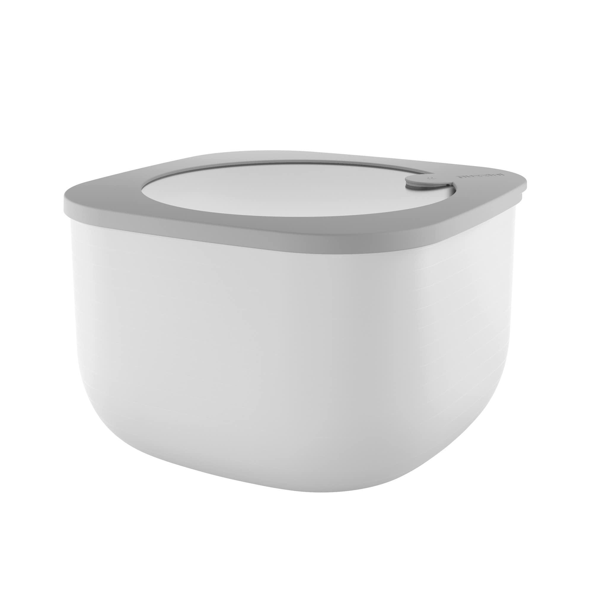 Guzzini 170705177 Kitchen Active Design Airtight containers, PP|TPR, Grigio (Dark Grey)