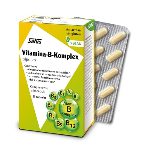 Salus - B-Komplex Suplemento, 30 Cápsulas, Para la Salud y el Bienestar General - Con Levadura Especial de Vitaminas del Grupo B