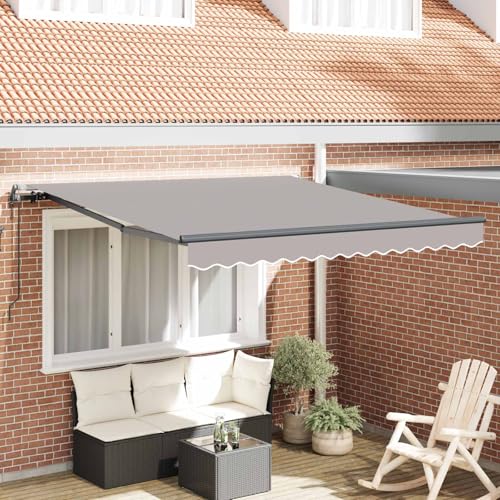 Store banne rétractable électrique avec télécommande pour un ombrage facile - 3