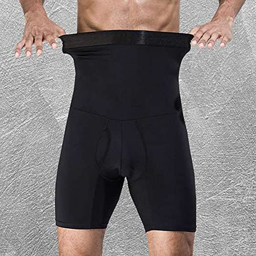Calzoncillos tipo bóxer elásticos para hombre con entrenador de cintura y muslo más delgado 7