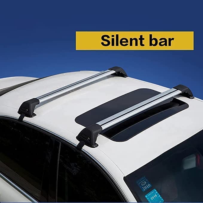 Barres De Toit Pour Volkswagen T-Roc 2017-2025 - Gris Aluminium - Porte-Bagages 75kg