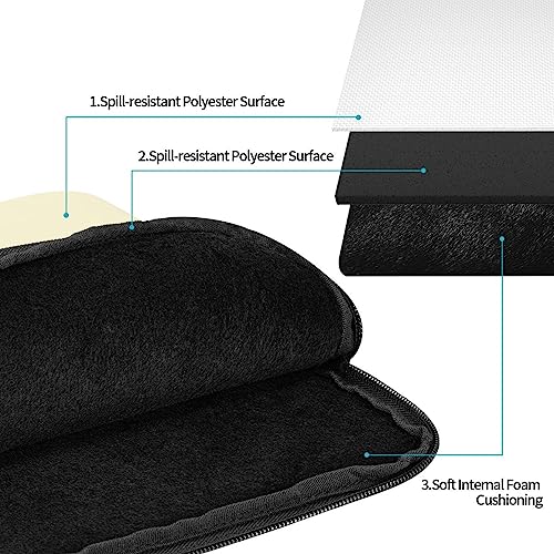 Fresh Orchids Laptop Sleeve Case 15 Inch Suitable For Notebook Computer Tablet Traveling Carrying Simple Case3