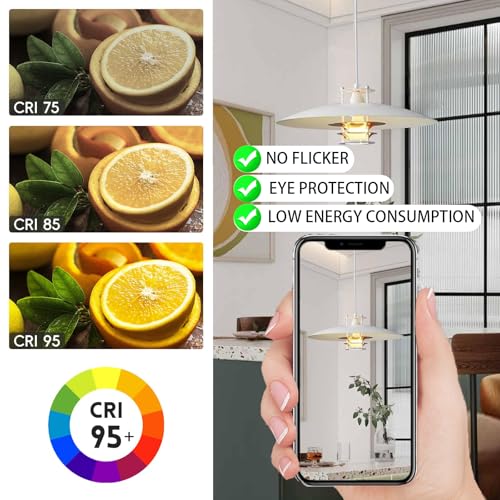 Lámpara de Colgante Lineal Comedor Vintage con Acabados de Alta Calidad y Luz Cálida E27 2