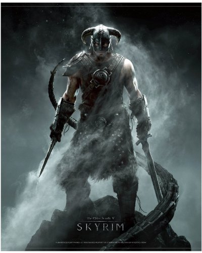 Skyrim Wallscroll Dragonborn