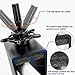 kelukeya Mannequin Head Clamp Stand for Chairs, Adjustable Wig Head Stand Holder for Cosmetology Hairdressing Seat Back Clamp (Large)