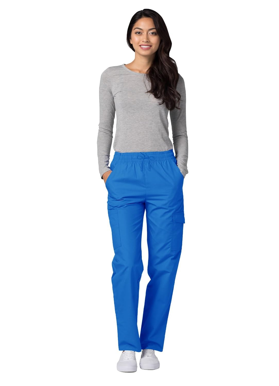 Adar Universal Divise Sanitarie Donna - Pantaloni Cargo Affusolati per Camice