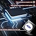 Never Fade HD LED Side Mirror Puddle Light Logo Projector Compatible with Edge/Explorer/F150/Ranger/etc Series Accessories, 3D LED Ghost Shadow Laser Car Courtesy Light