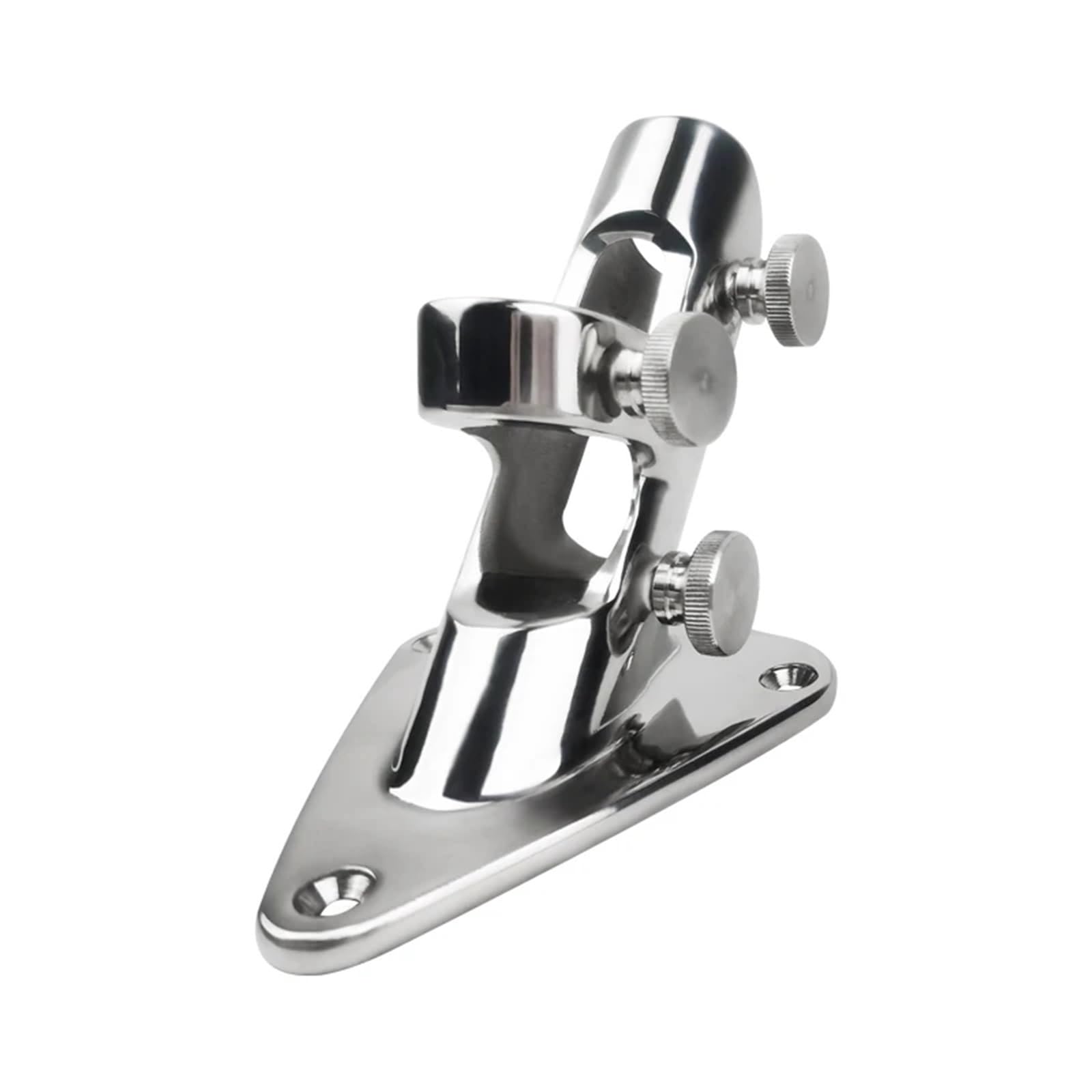 316 Stainless Steel flagpole Base Bracket Yacht Base FRP Antenna Hardware Mirror polishing/Vibration Grinding