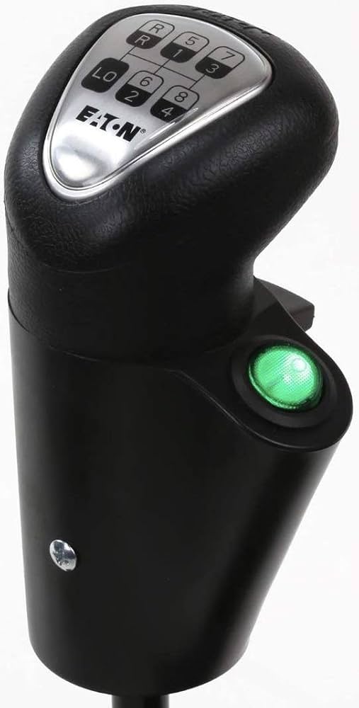 EasyJake Black Shift Knob Skirt With LED Green Switch