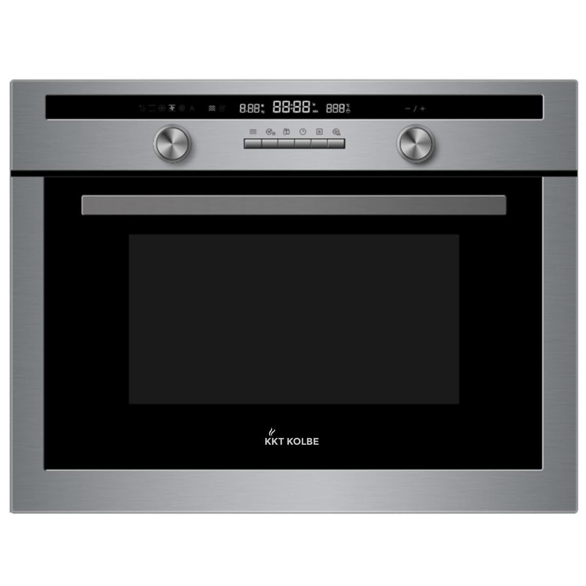 KKT KOLBE Autarkes Herdset 60cm Einbaubackofen EB8013ED Mikrowelle EBM4502ED Drehspieß Kerntemperaturfühler Grill Heißluft Teleskopauszüge Timer Wärmeschutzverglasung Edelstahl SET8013EBM