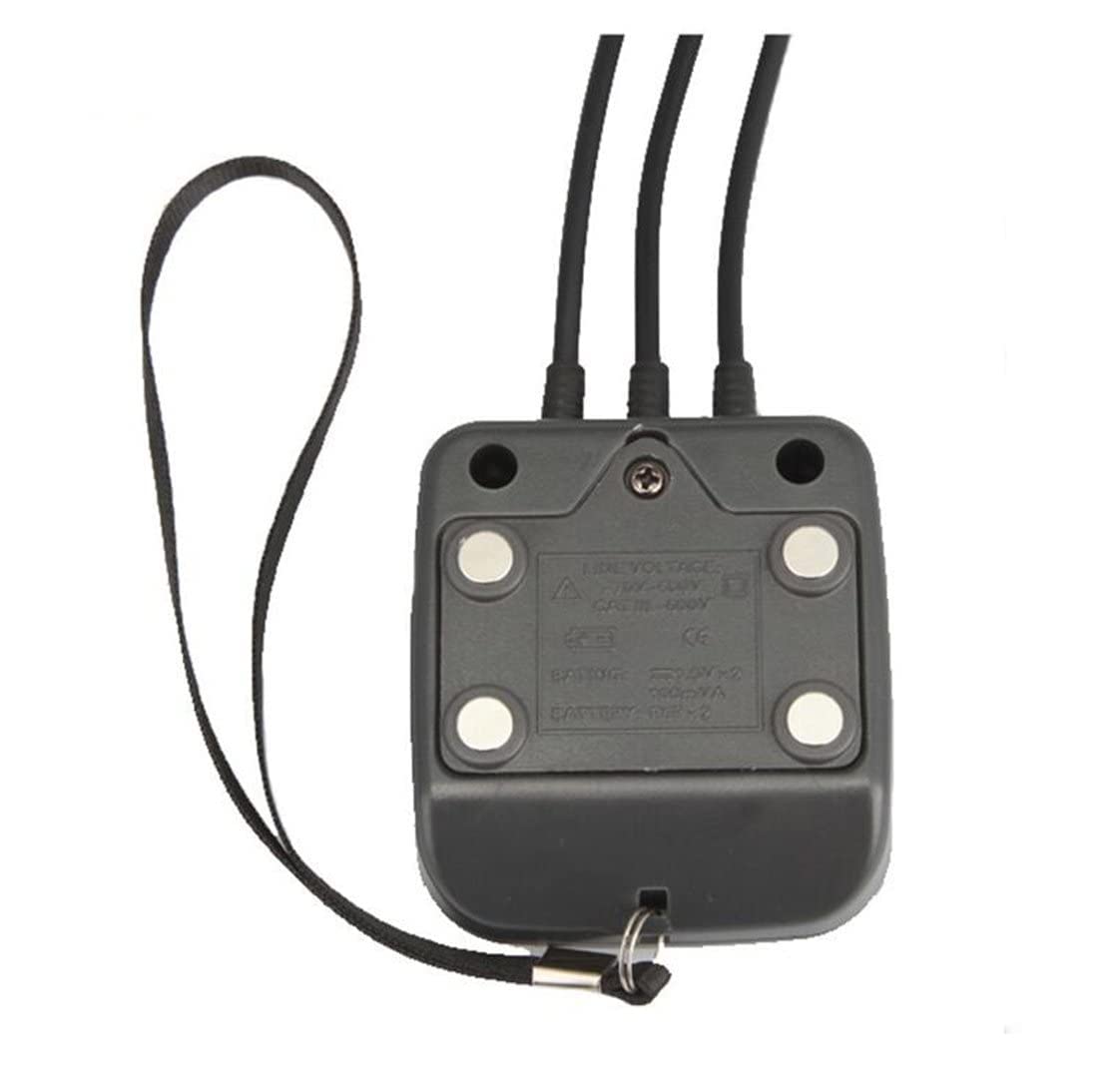 Non-Contact Phase Detector Phase Sequence Tester with Phase LED Indicator Clamp Wire Size Outer Diameter 1.6 to 6mm