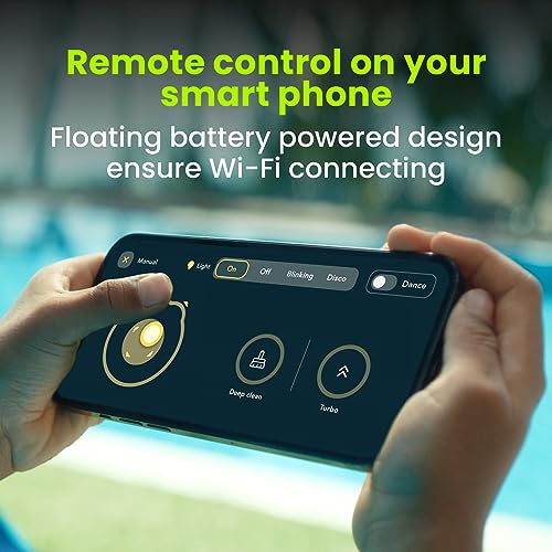 Zima Pro Cordless Robotic Pool Cleaner - Wall & Waterline Cleaning, Smart Mapping Pool Cleaner with 180 µm Filter, Intelligent APP Control - All Pool Types, 21.5x16.5, White - Image 6