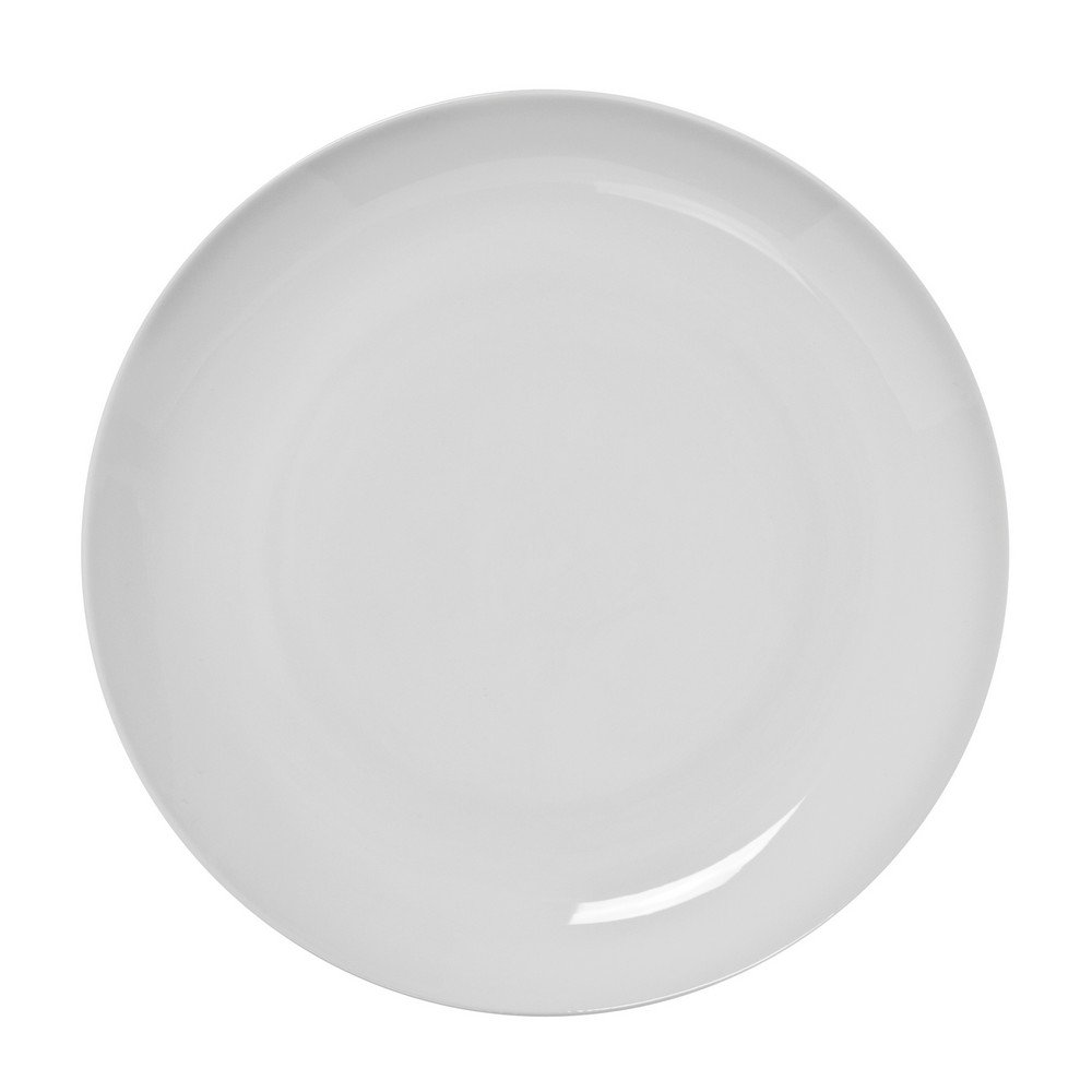 10 Strawberry Street RCP00406 Royal Coupe Dinner Plate, Set of 6, White by 10 Strawberry Street