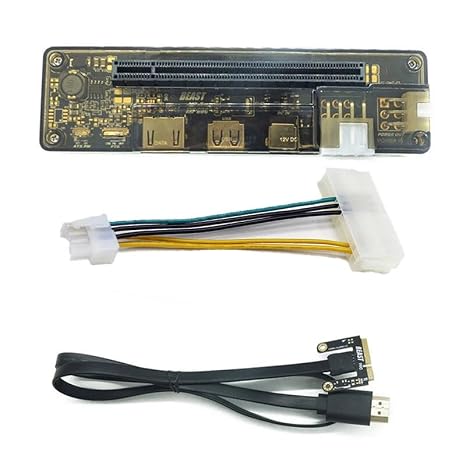 VIDOO PCI-E EXP GDC External Laptop Video Card Dock Graphics Card Laptop Docking Station Mini PCI-E/NGFF/Expresscard Interface-Mini PCI-E Interface