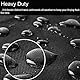 Liekadijiae Wäscheständer-Abdeckung, 210D wasserdichte und UV-beständig, Schutzhülle für Wäschespinne Abdeckung Schutzhülle, wasserdichte Oxford-Gewebe Wäschespinne(160x15x15cm)