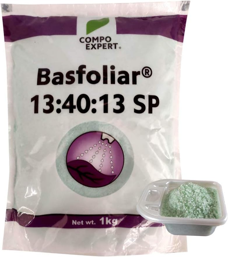 COMPO EXPERT Basfoliar B13 From Germany Npk Plant Growth Regulator Powder For Home Garden & Plants- Stress Alleviator- Results In Higher Yield - Colour Of Product May Vary 1Kg