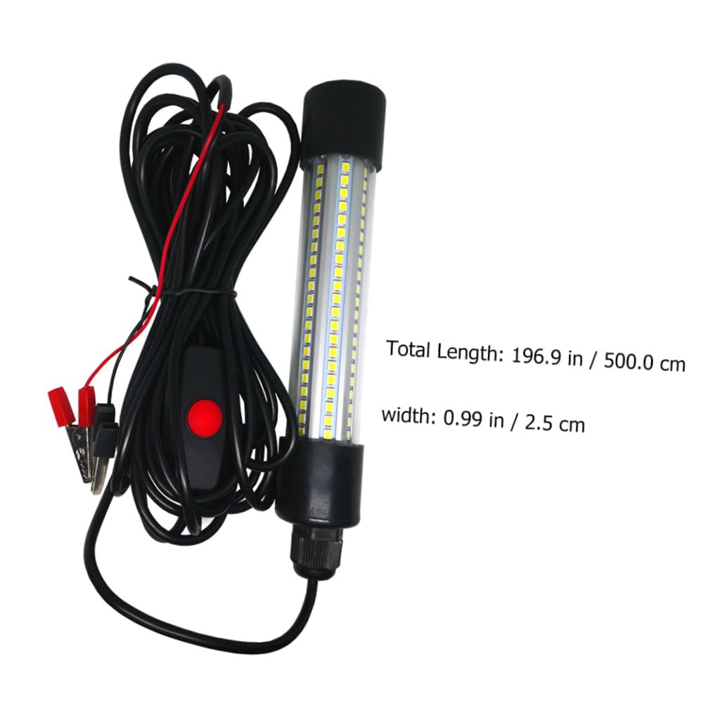 Lámpara de Pesca Subacuática 13w AC/DC 12-24v Verde Aluminio