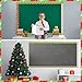 Tenceur 6 Pcs 208.8 Feet Christmas Bulletin Board Borders Classroom Decorations Green Red Spots Swirl Candy Cane Elf Border Trim for Xmas Winter Classroom Home Party Supplies