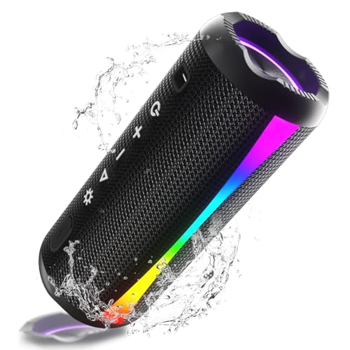 dotn Portable Bluetooth Speaker, 2026 Bluetooth Wireless Speaker 5.4 with RGB Lights, 30H Playtime...